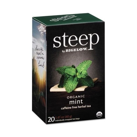 Bigelow Tea Co Bigelow, Steep Tea, Mint, 1.41 Oz Tea Bag, 20PK 17709